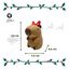 Wonder Christmas Capibara L&aacute;tex Peluche para perros, , large indicador imagen numero 3