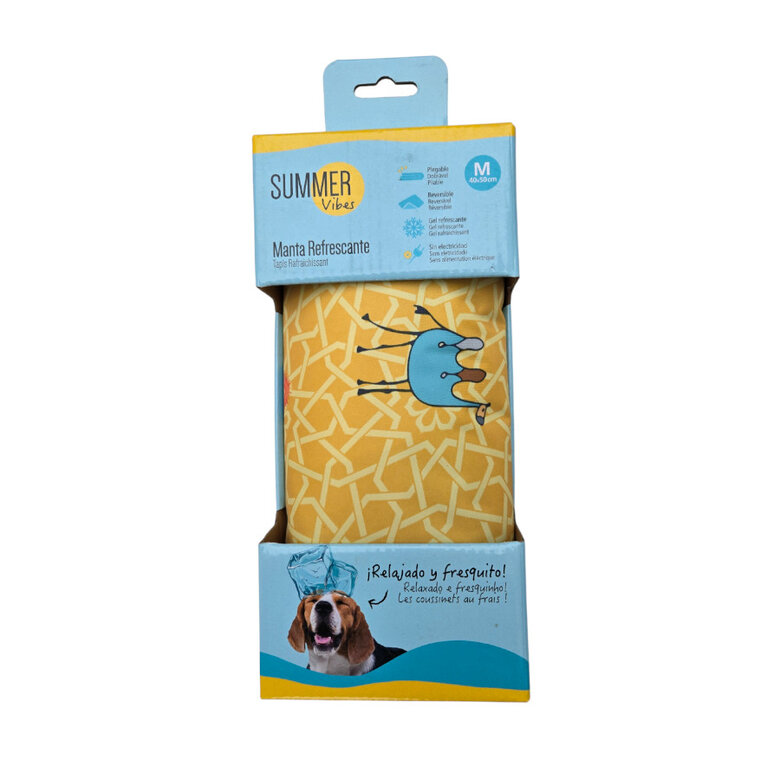 Summer Vibes Manta refrescante con estampado para perros,  Imagen numero 4 Summer Vibes Manta refrescante con estampado para perros, , large Imagen numero 4