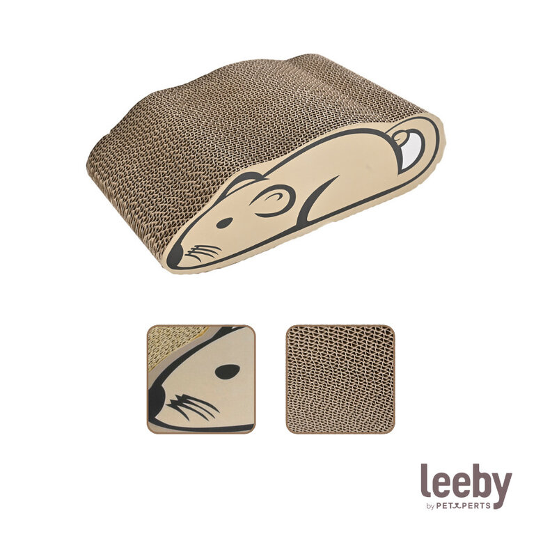 Leeby Miaou tabla rascador de cartón para gatos,  Imagen numero 7 Leeby Miaou tabla rascador de cartón para gatos, , large Imagen numero 7