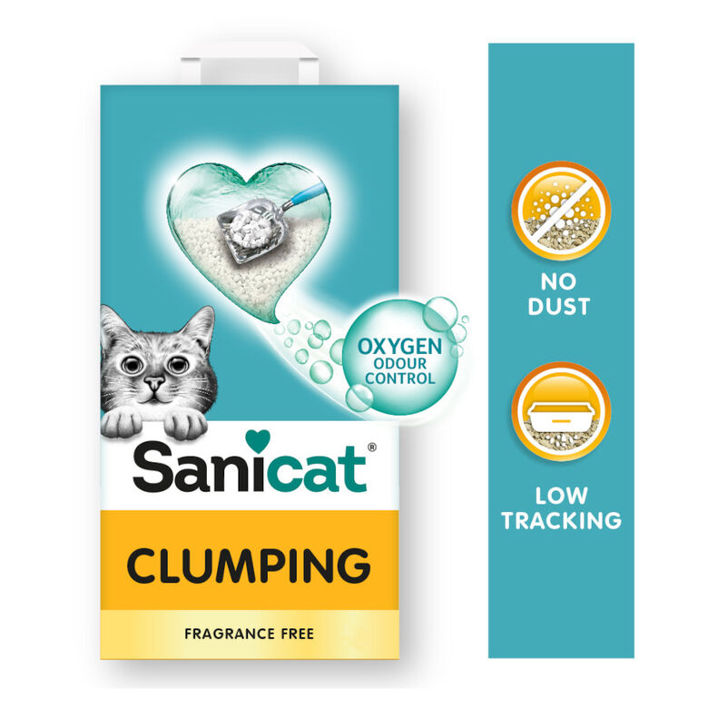 Sanicat Cumpling Arena Aglomerante sin perfume para gatos thumbnail