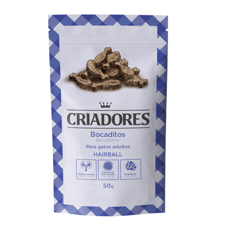 150 g Criadores Bocaditos Adult Hairball de Pavo para gatos, , large Imagen numero 1