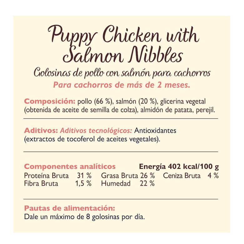 Lily&#039;s Kitchen Bocaditos Puppy Pollo y Salmón para perros thumbnail