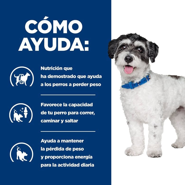 6 kg Hill's Prescription Diet Metabolic + Mobility Mini j/d pienso para perros,  Imagen numero 4 6 kg Hill's Prescription Diet Metabolic + Mobility Mini j/d pienso para perros, , large Imagen numero 4