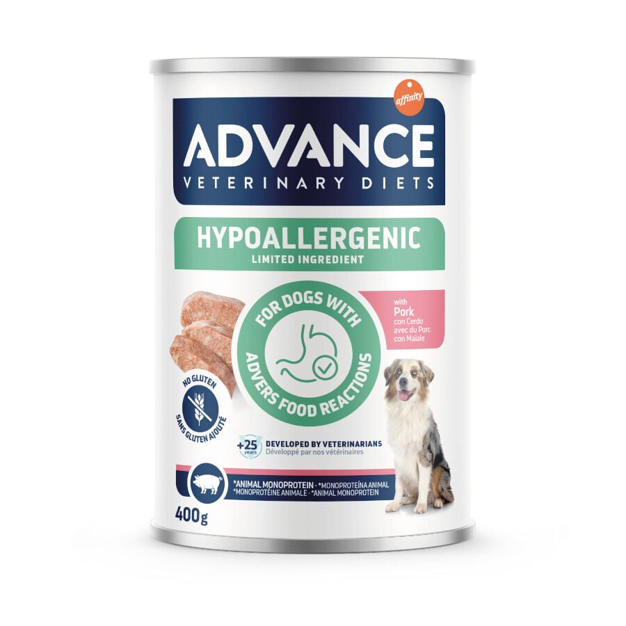 Advance Veterinary Diets Hypoallergenic de Cerdo Limited Ingredient Comida Húmeda para Perros
