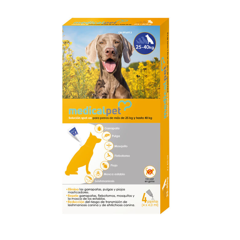 Medicalpet Pipetas Antiparasitarias para perros thumbnail