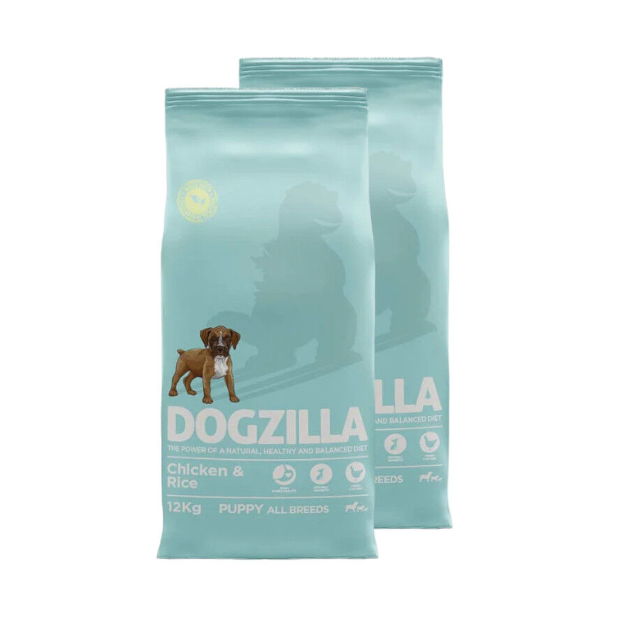 Dogzilla Puppy Pollo y Arroz pienso para cachorros