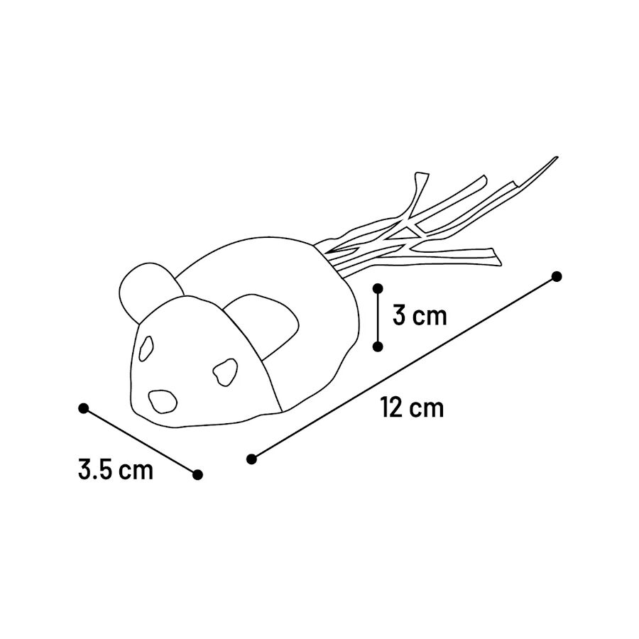 Flamingo Karo Ratón con Sisal para gatos thumbnail