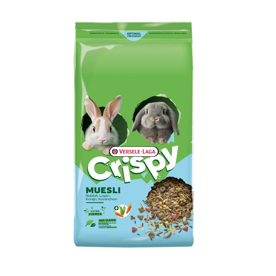 20 kg Versele-Laga Crispy Muesli Pienso para conejos, , large Imagen numero 1