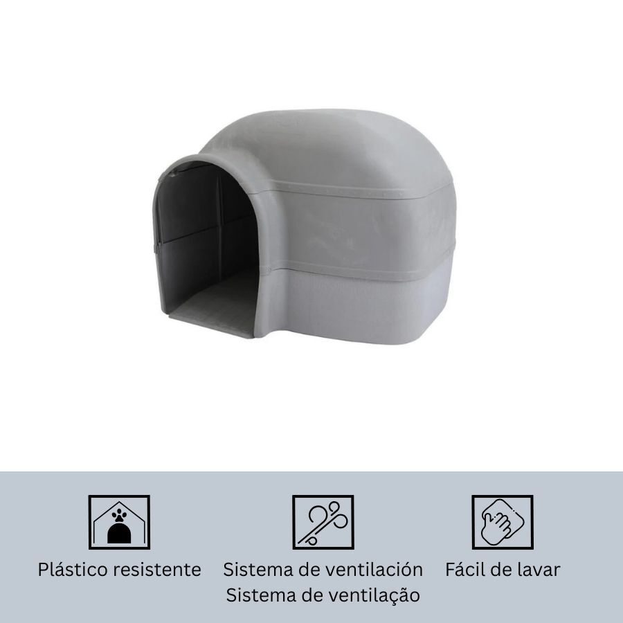 Petmate Husky Casa de Pl&aacute;stico para perros, , large Imagen numero 5