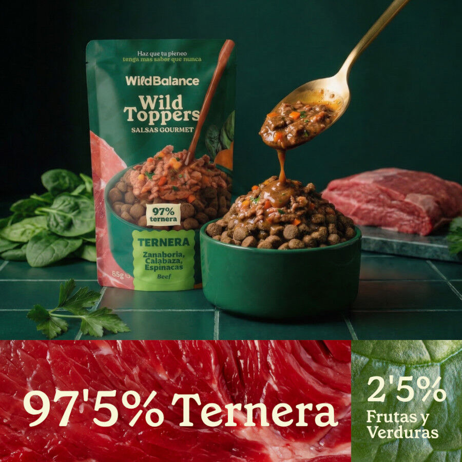85 g Wild Balance Toppers Ternera salsa para perros, , large Imagen numero 5