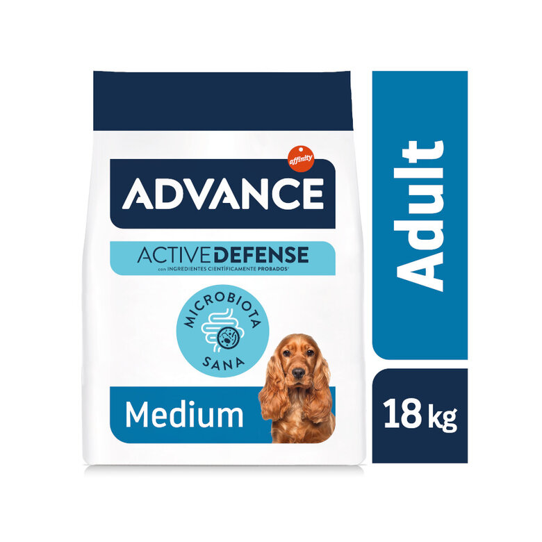18 kg Advance Active Defense Medium Adult Pollo y Arroz pienso para perros,  Imagen numero 2 18 kg Advance Active Defense Medium Adult Pollo y Arroz pienso para perros, , large Imagen numero 2