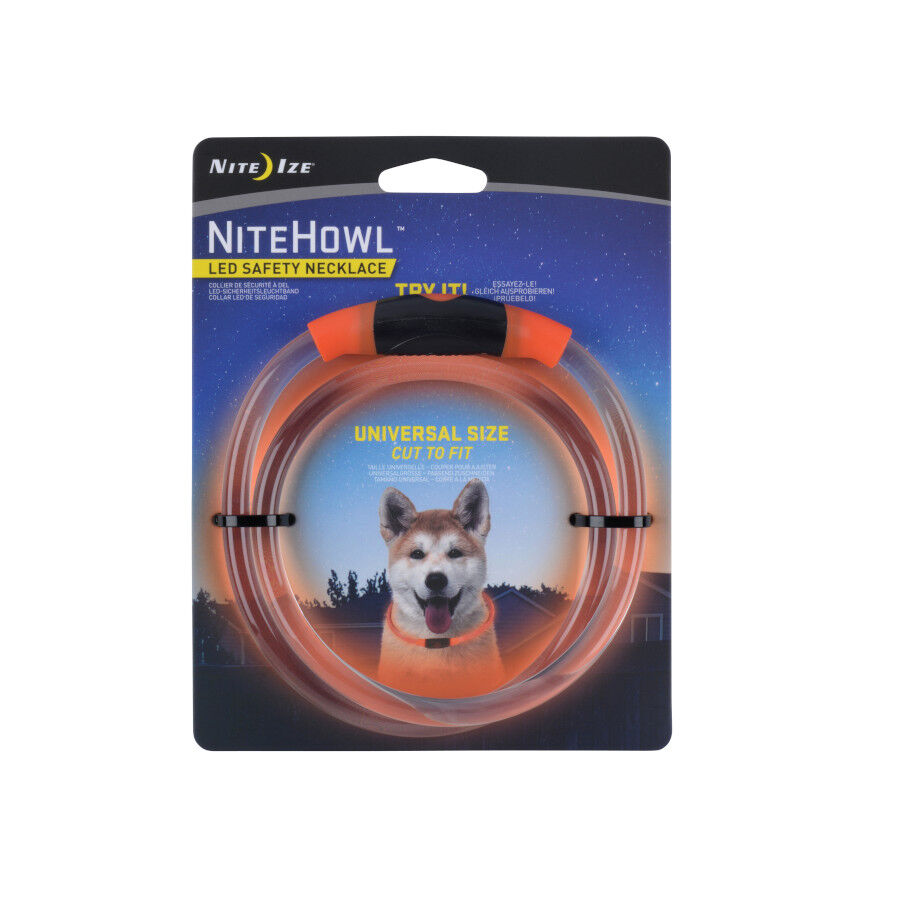 Nite Ize NiteHowl Collar de Seguridad Led Naranja para perros, , large Imagen numero 4
