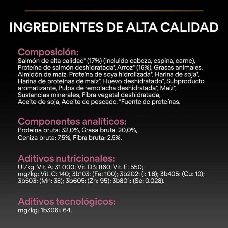 12 kg Pro Plan Puppy Medium Salmón Piel sensible pienso para cachorros,  Imagen numero 4 12 kg Pro Plan Puppy Medium Salmón Piel sensible pienso para cachorros, , large Imagen numero 4