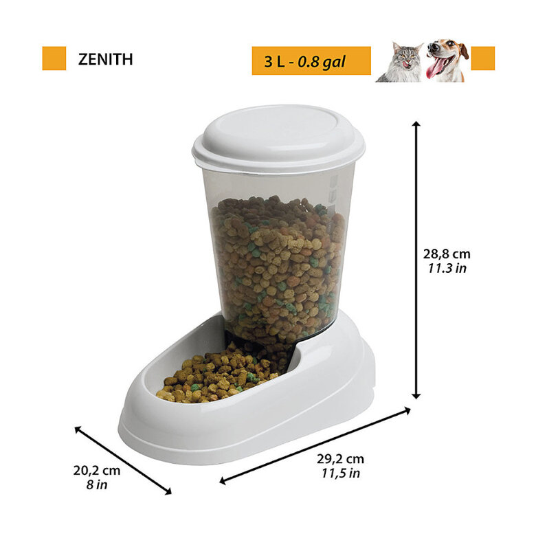 Ferplast Zenith Dispensador de Pienso para mascotas,  Imagen numero 2 Ferplast Zenith Dispensador de Pienso para mascotas, , large Imagen numero 2