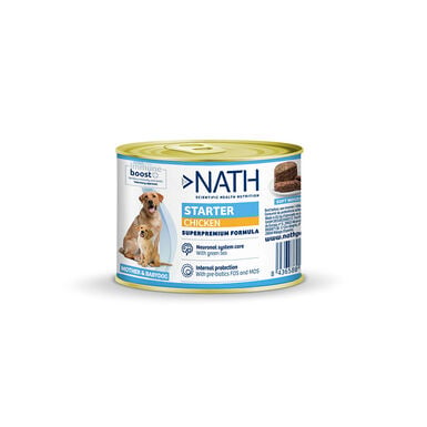 Nath Mother&Baby Starter Pollo lata para perros 