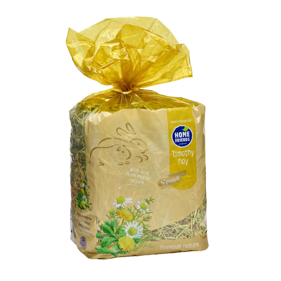 600 g Home Friends Timothy Heno Calendula y Manzanilla para conejos y roedores, , large Imagen numero 1
