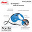Flexi New Classic Correa Extensible Azul para perros, , large indicador imagen numero 2