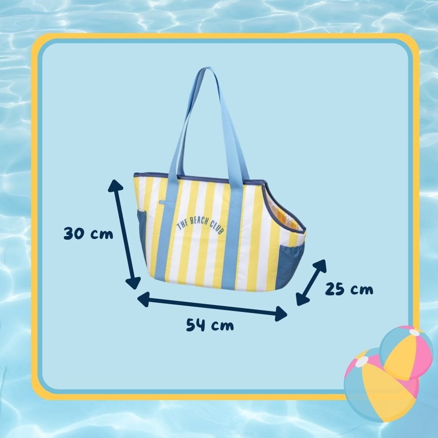 Summer Vibes Bolso Amarillo de Rayas para cachorros, , large Imagen numero 5