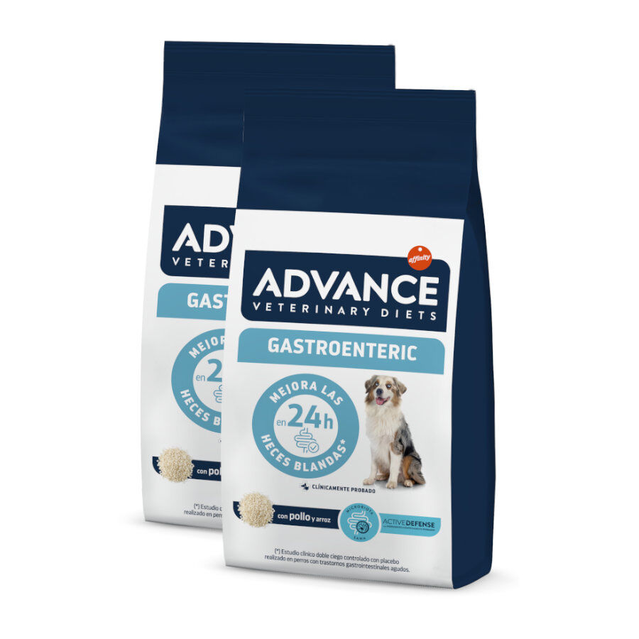 2 x 12 kg Advance Veterinary Diets Gastroenteric pienso para perros &iexcl;Pack ahorro!, , large Imagen numero 1