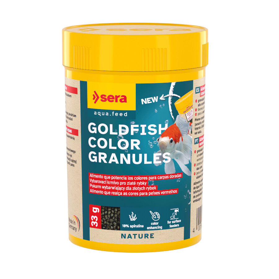 Sera Goldy Color Spirulina Alimento para peces dorados