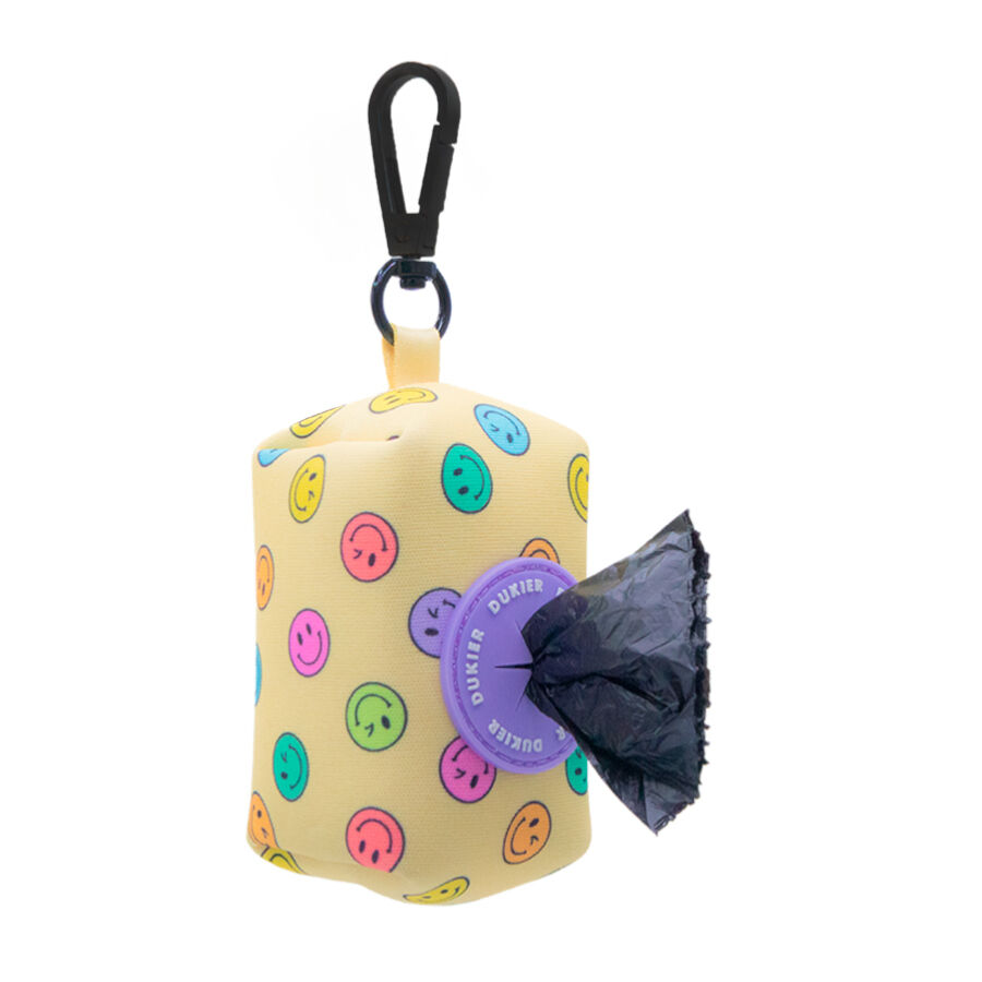 Dukier Smiley Porta Bolsas con Mosquetón para perros thumbnail