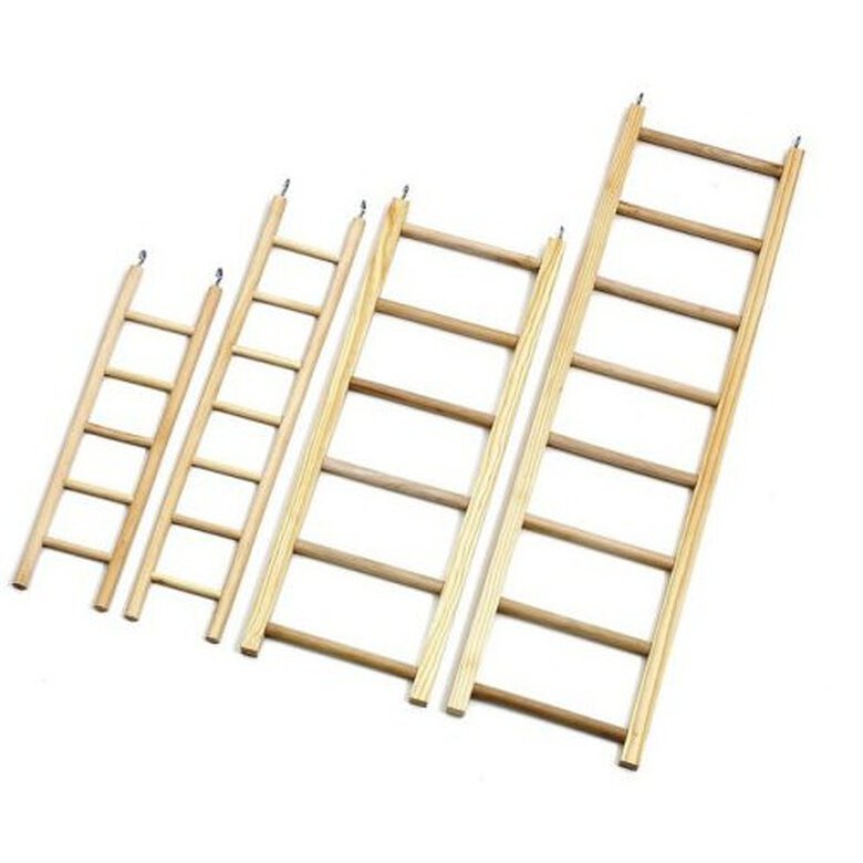 Flamingo escaleras de madera para pájaros image number null