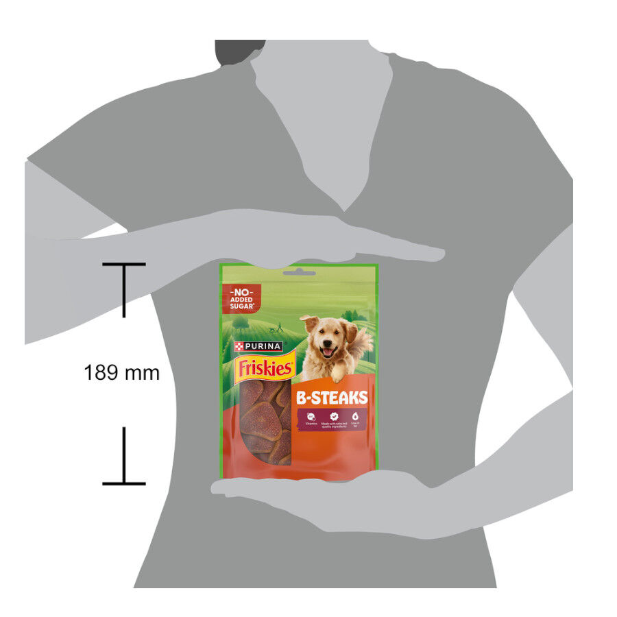 150 g Friskies Bocaditos B-Steaks para perros, , large Imagen numero 4