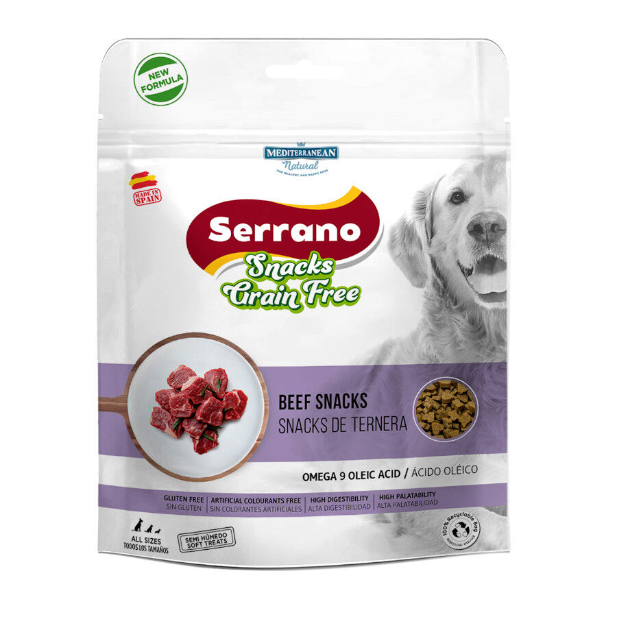 150 g Mediterranean Natural Tapas Galletas de Ternera para perros, , large Imagen numero 1