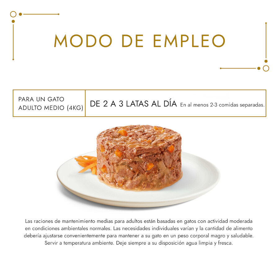 Gourmet Gold Pastel de Pollo lata para gatos thumbnail