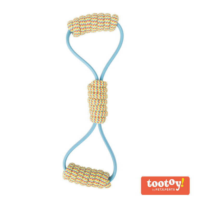 Tootoy! Pull Elastic Tugger juguete de cuerda para tirar para perros thumbnail