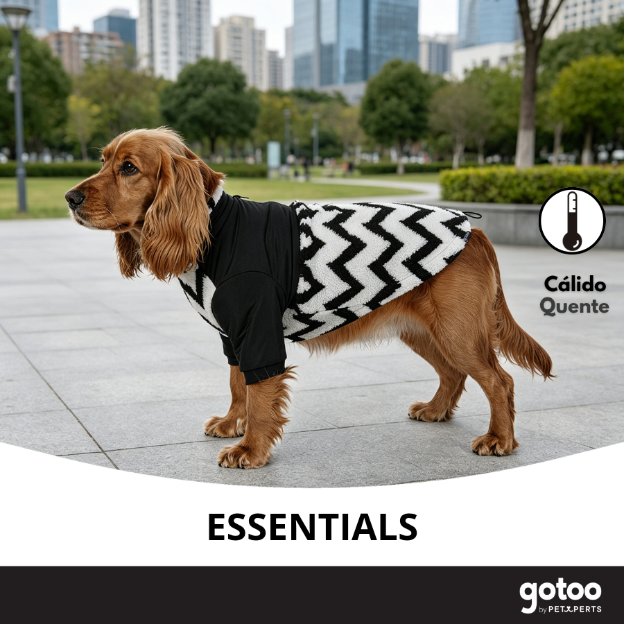 Gotoo Chaqueta Estampado ZigZag para perros, , large Imagen numero 6