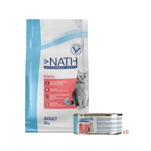 Pack Nath Renal - pienso y comida húmeda para gato, , large image number null