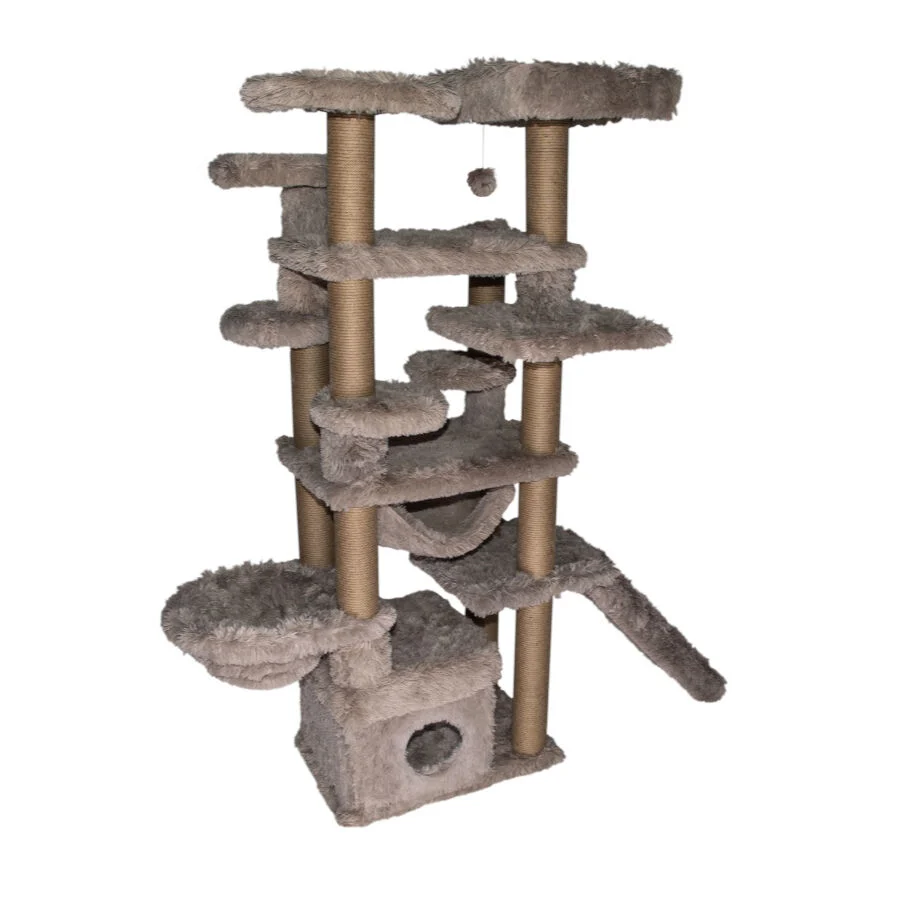 Catshion Roma &Aacute;rbol Rascador Grande Beige para gatos, , large Imagen numero 2