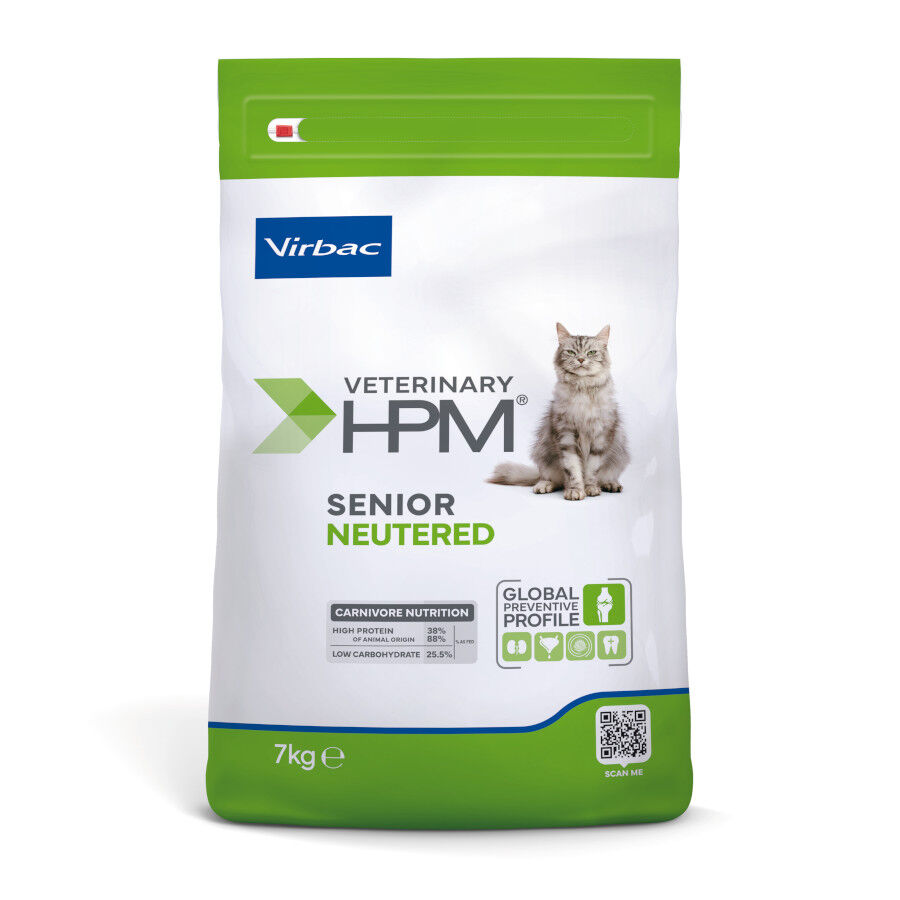 7 kg Virbac Senior Neutered HPM Pienso para gatos, , large Imagen numero 1