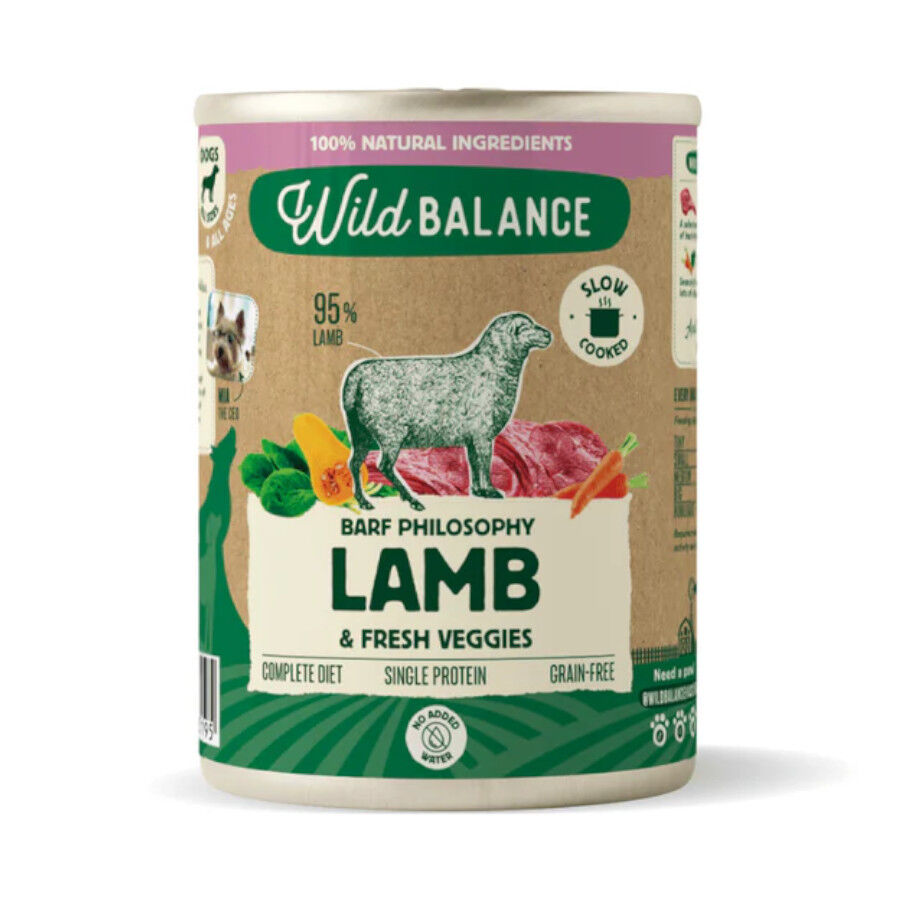 400 g Wild Balance Cordero lata para perros, , large Imagen numero 1