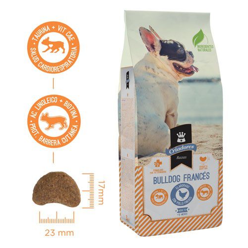 3 kg Criadores Bulldog Franc&eacute;s Pollo pienso para perros, , large Imagen numero 2