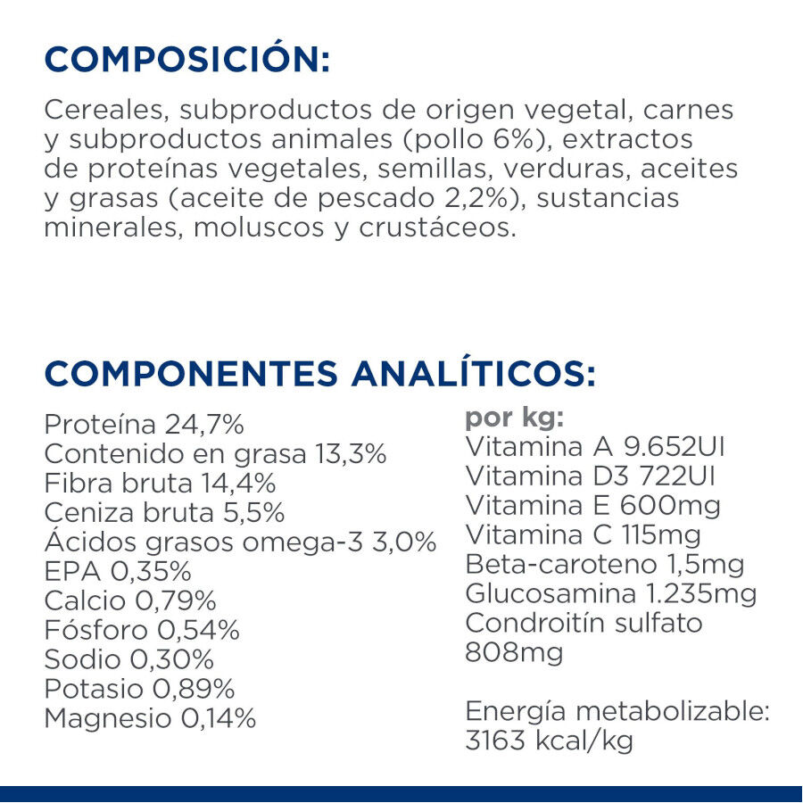 6 kg Hill's Prescription Diet Metabolic + Mobility Mini j/d pienso para perros, , large Imagen numero 10