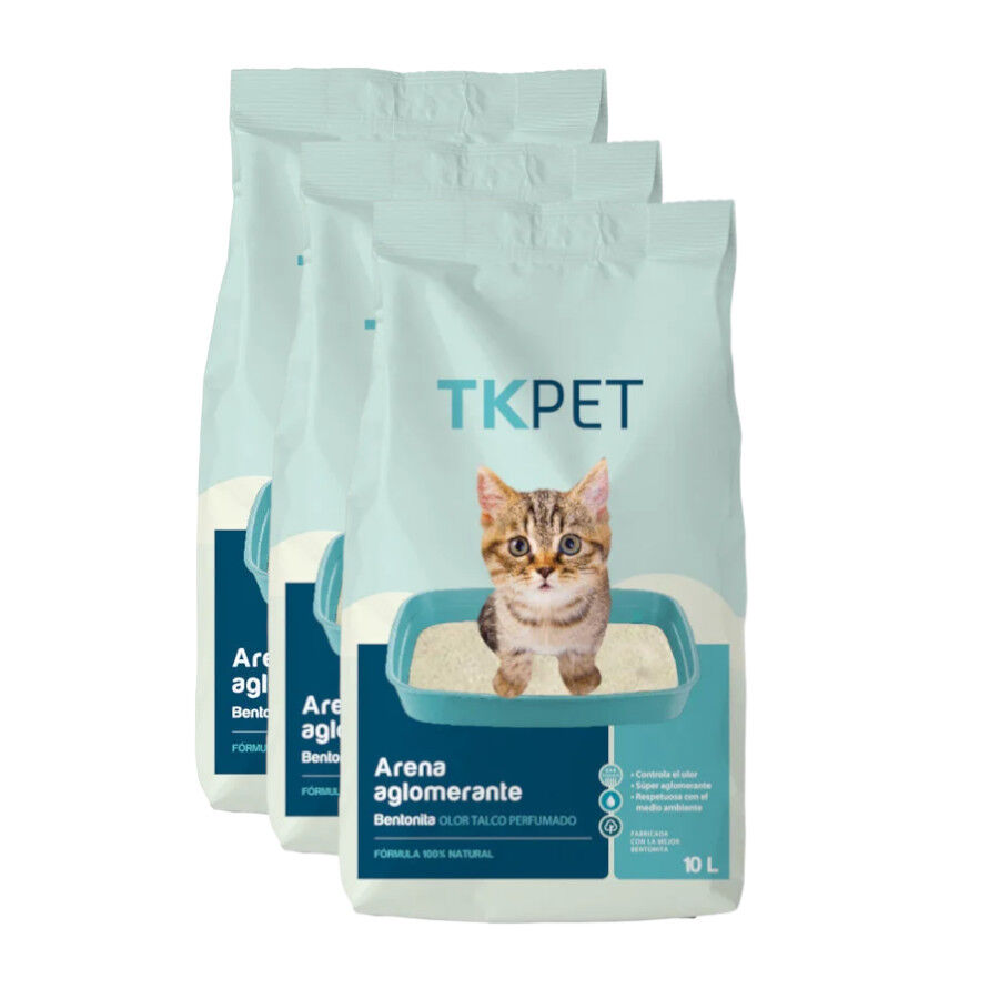 TK-Pet Arena Aglomerante Bentonita y Talco para gatos thumbnail