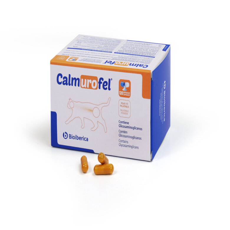 Bioiberica Calmurofel Cápsulas para gatos,  Imagen numero 1 Bioiberica Calmurofel Cápsulas para gatos, , large Imagen numero 1