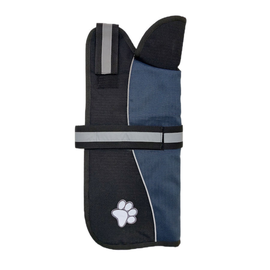 Outech Sport Abrigo Negro con Azul para perros, , large Imagen numero 1