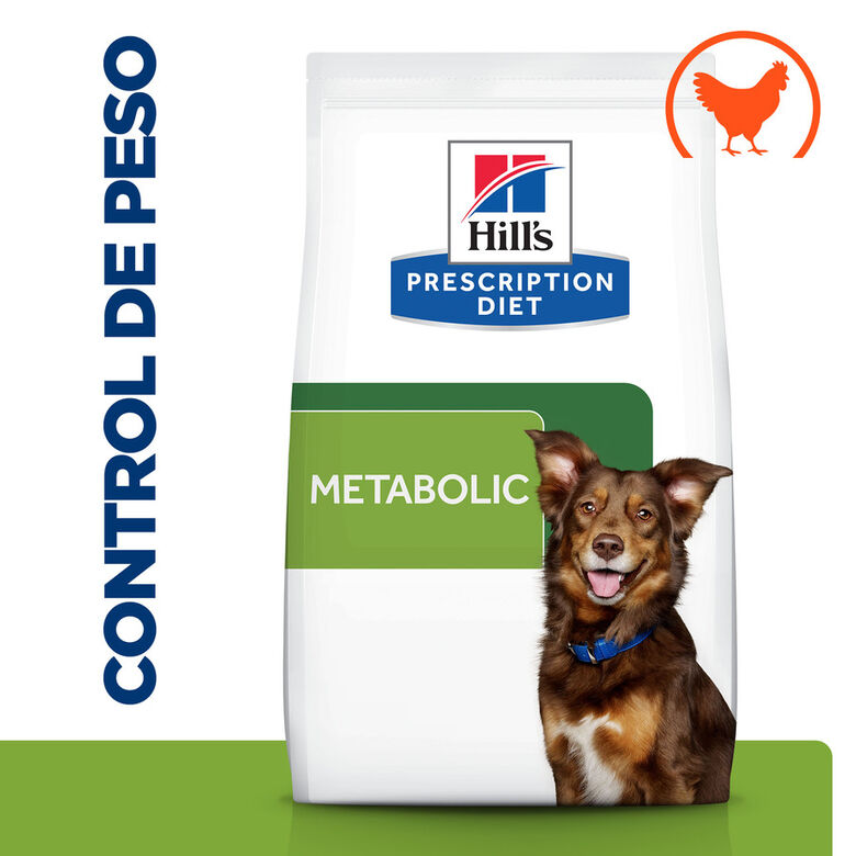 Hill&#039;s Prescription Diet Metabolic Pollo pienso para perros thumbnail