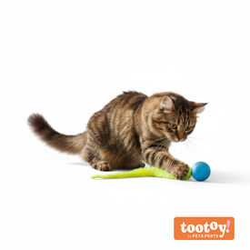 Tootoy! Pelota Interactiva con Cola para gatos