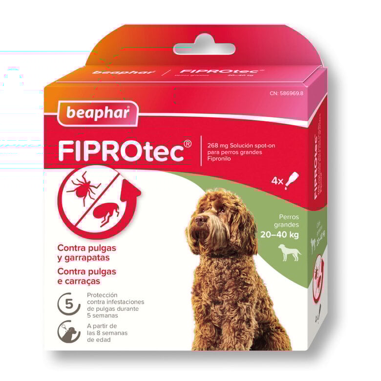 Beaphar FiproTec Pipetas para perros,  Imagen numero 1 Beaphar FiproTec Pipetas para perros, , large Imagen numero 1