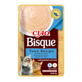 Ciao Bisque Snack cremoso At&uacute;n para gatos