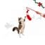 Wonder Christmas Teaser Flexible Pap&aacute; Noel Juguete para gatos, , large indicador imagen numero 1