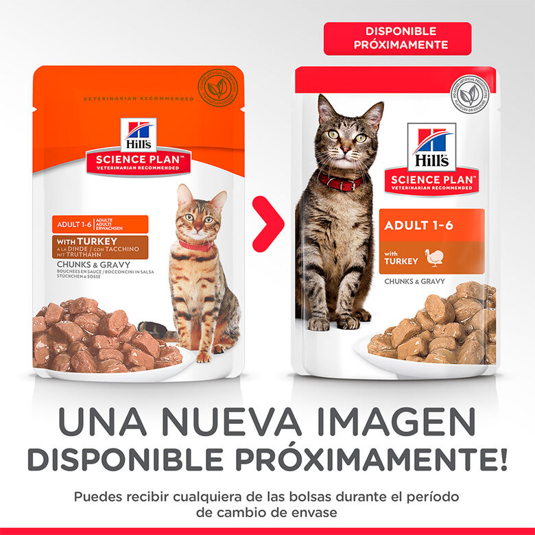Hill&#039;s Science Plan Adult Pavo sobre para gatos thumbnail