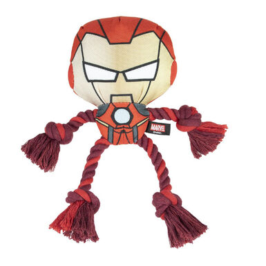 Disney Marvel Iron Man de Peluche con Cuerda para perros