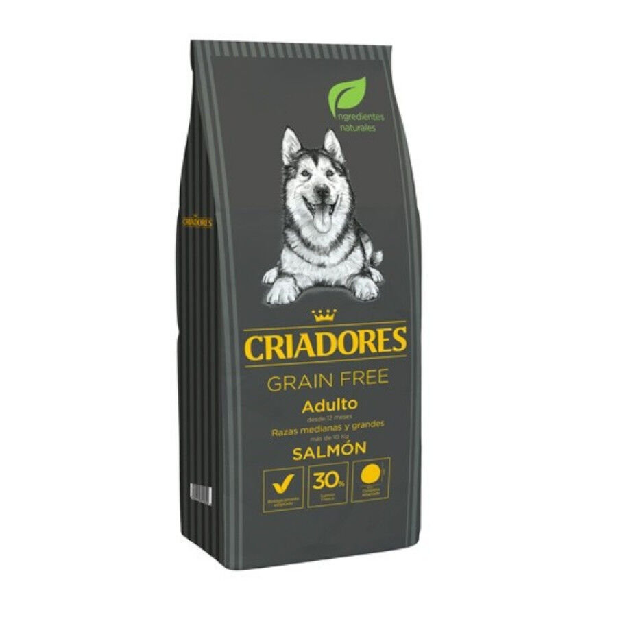 12 kg Criadores Adulto Grain Free Salm&oacute;n pienso para perros de razas medianas y grandes, , large Imagen numero 1