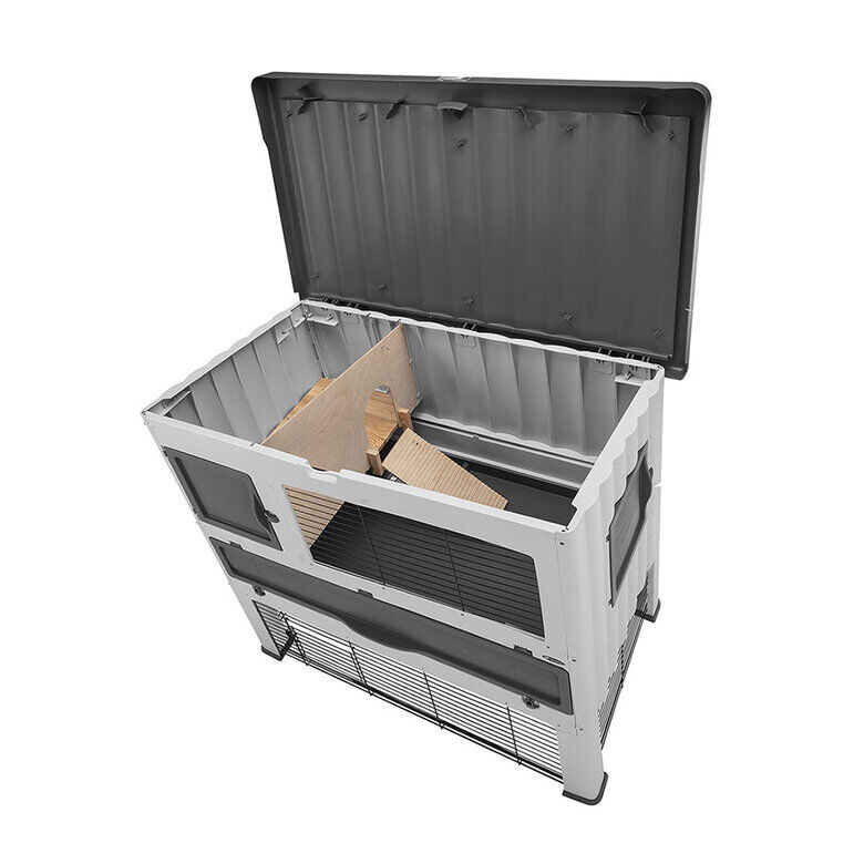 Ferplast Grand Lodge Conejera de dos niveles, , large Imagen numero 5