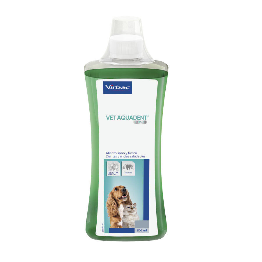 Virbac Vet Aquadent Enjuague Bucal para perros y gatos